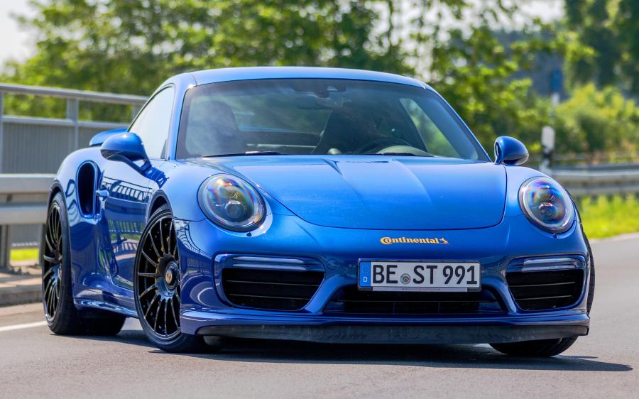 Porsche 911 Turbo S Blue Arrow by Edo Competition (991) '2017